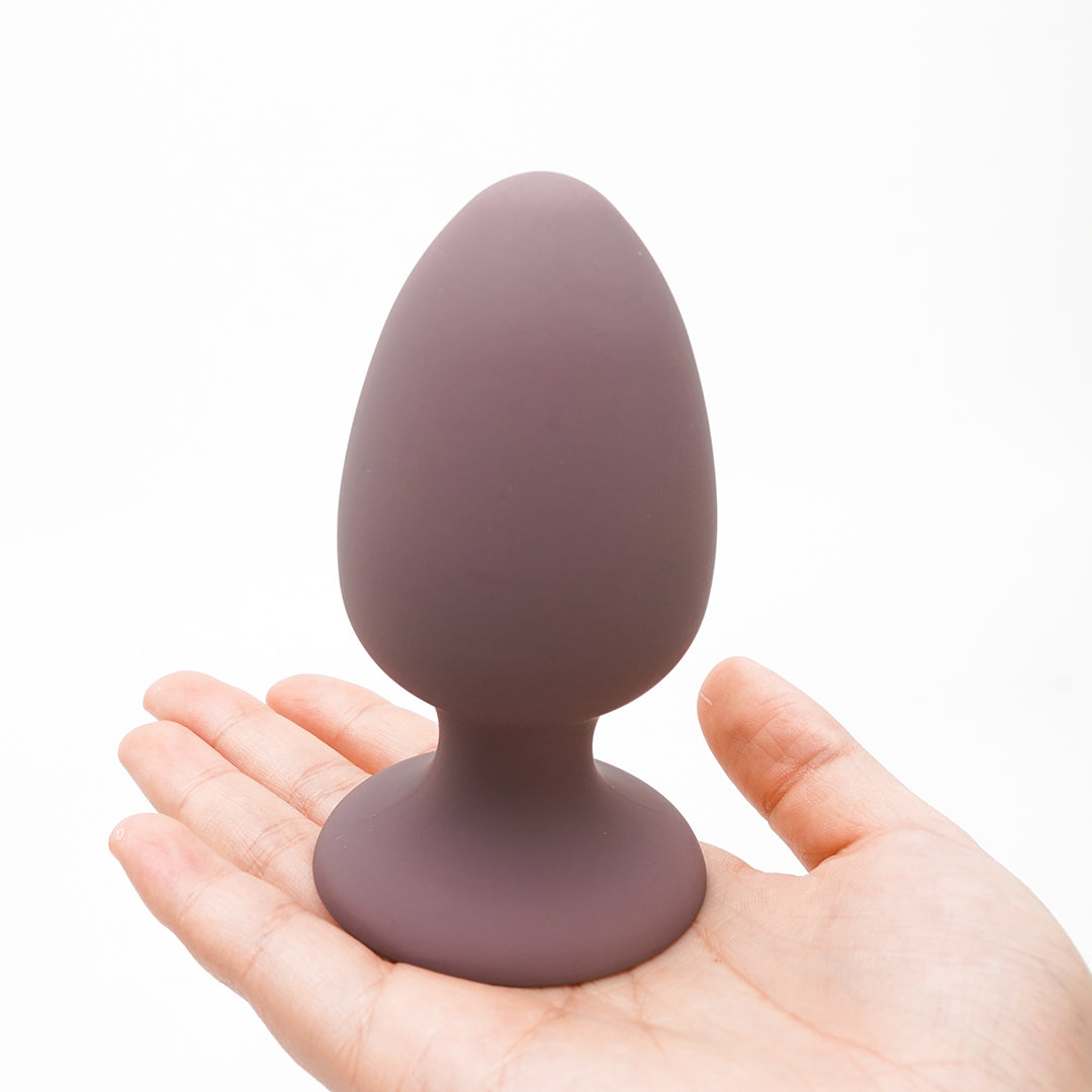 Whispering Vale Brown Rocking Ball Anal Plug 3.93 Inch