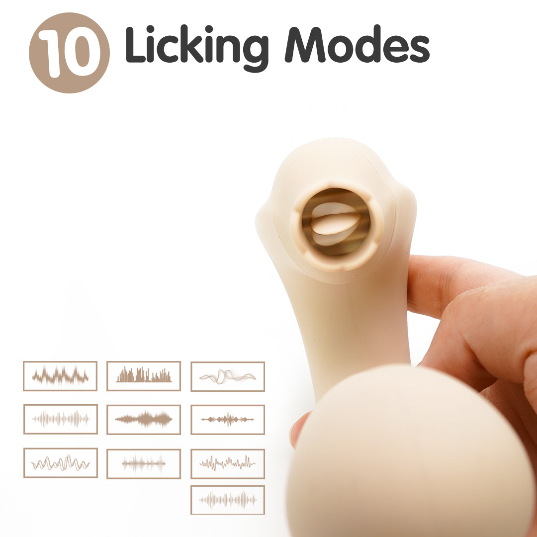 Rocking Tongue Licking Vibrator