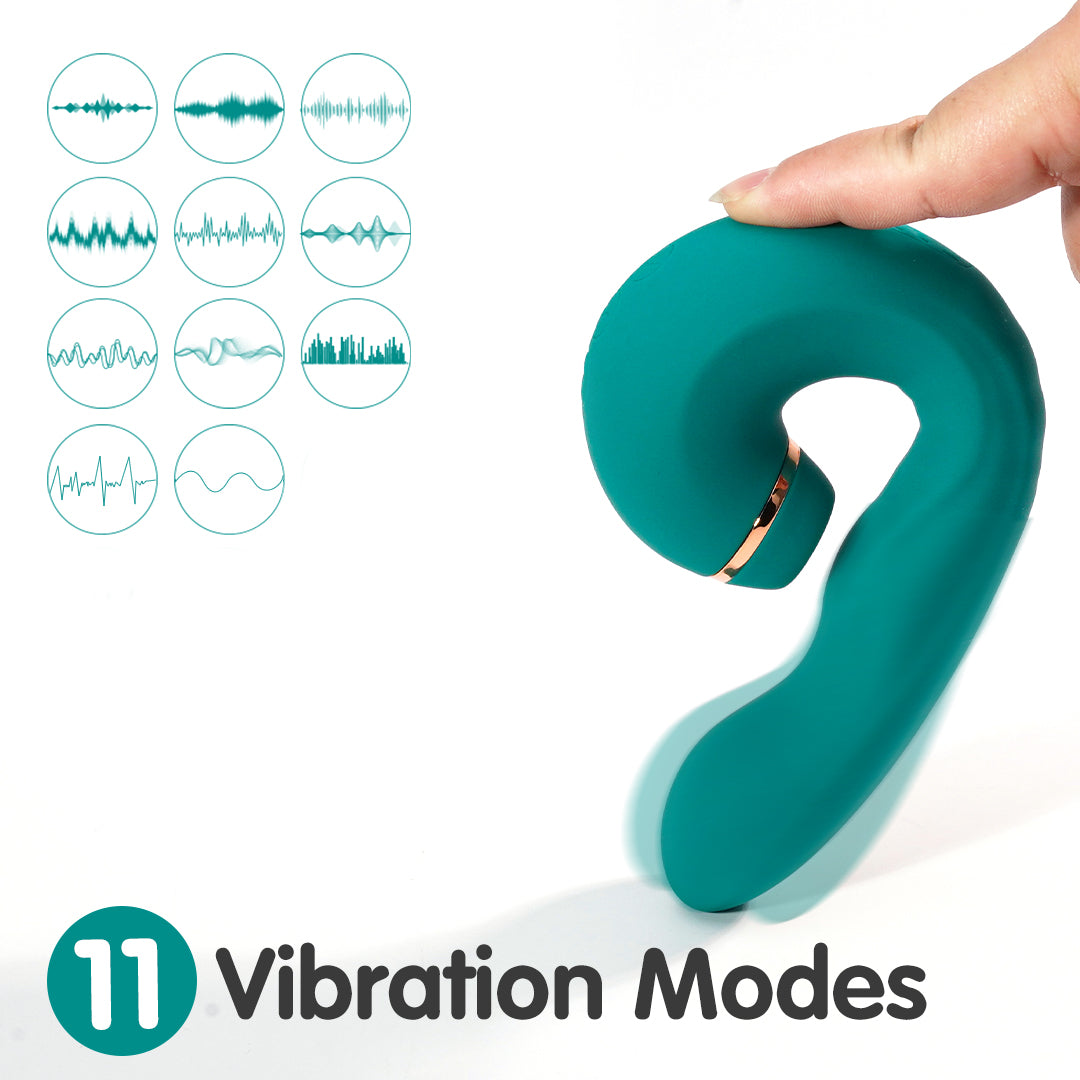 Mappy Hour 3-in-1 G-Spot Clitoral Vibrators
