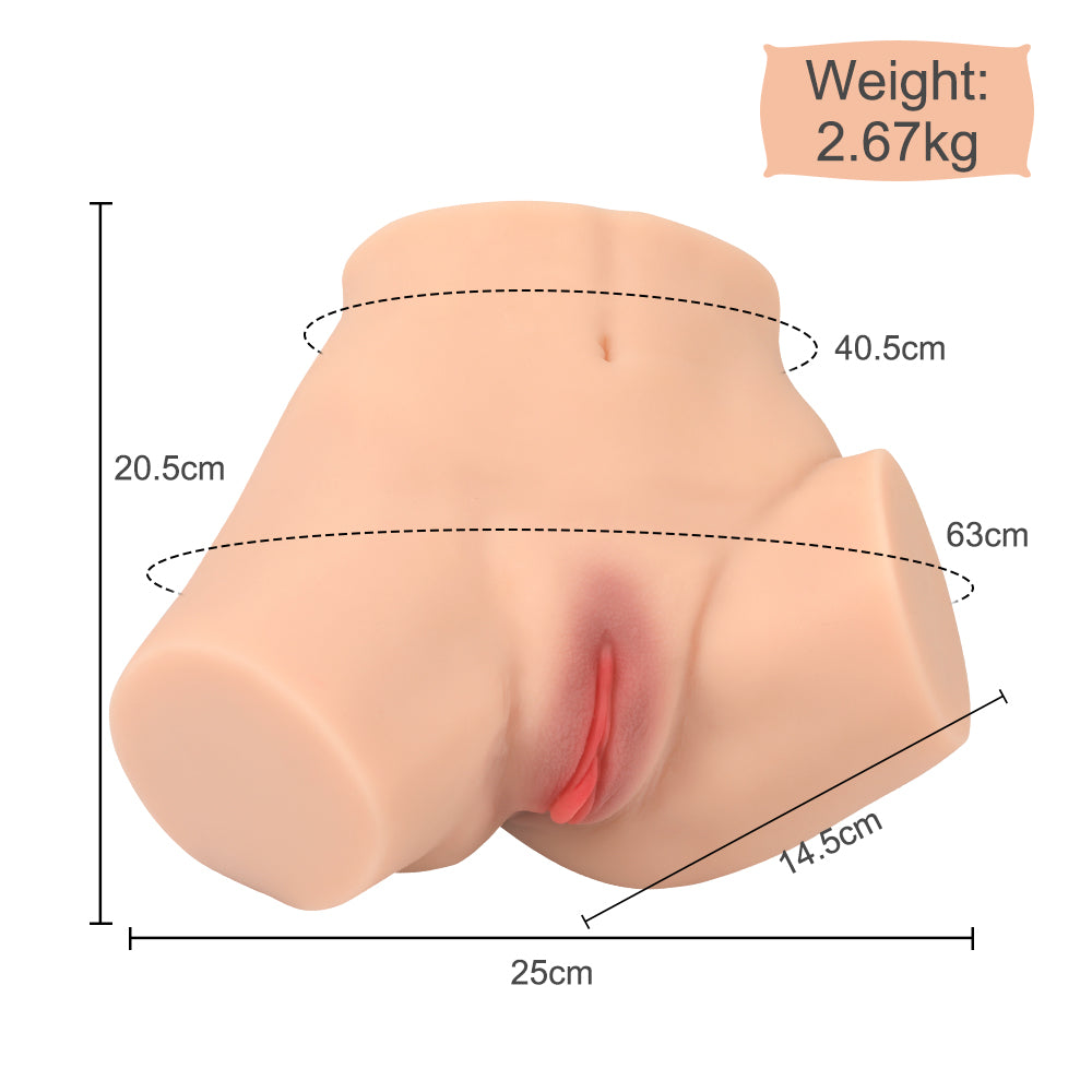 Eva Doll Realistic Vagina and Ass Masturbator 5.88lbs