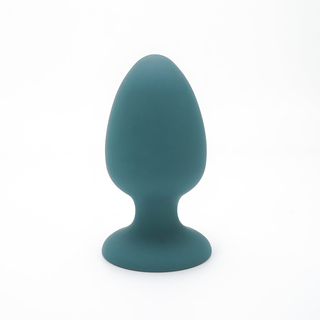 Whispering Vale Dark Blue Eocking Ball Anal Plug 3.93 Inch