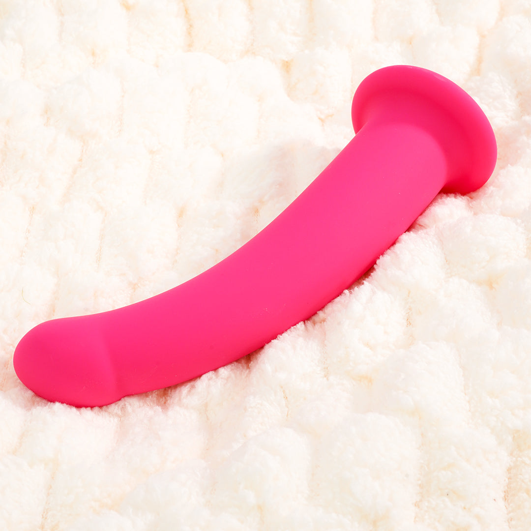 Bend Over Pink Dildo 7 Inch