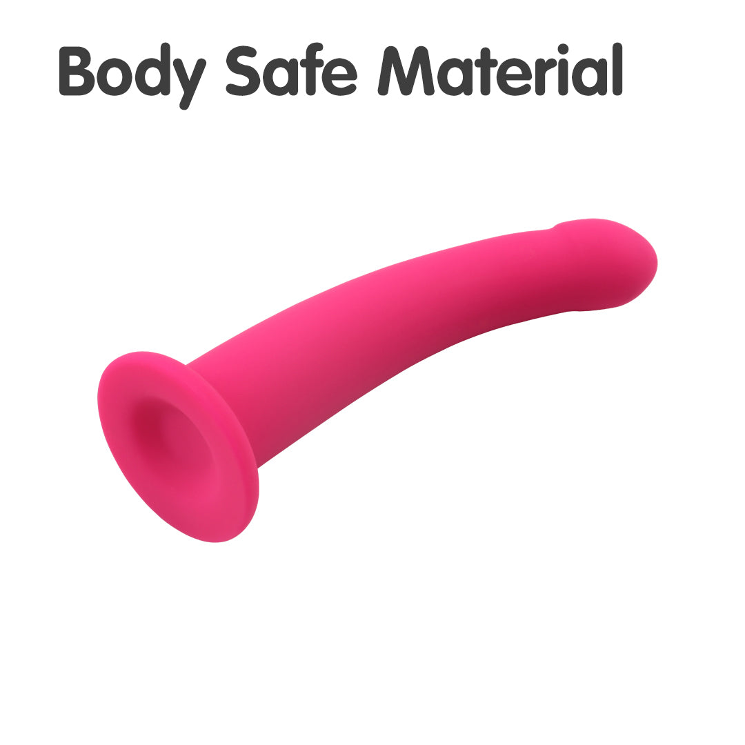 Bend Over Pink Dildo 7 Inch