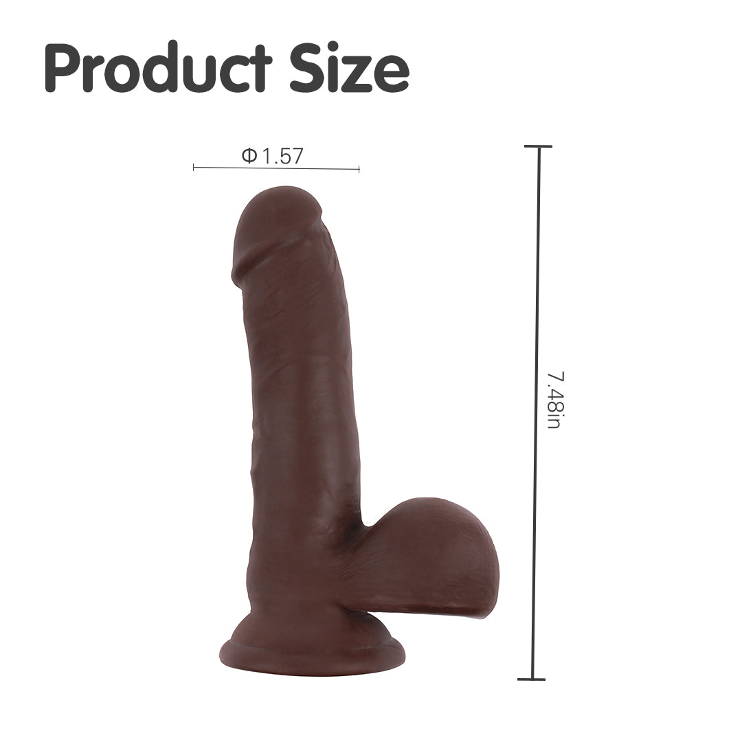 Fornicator Classic Realistic Dildo 7.5 Inch