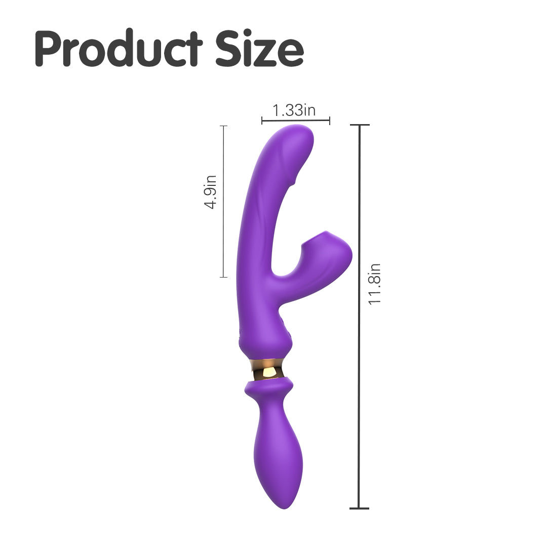 Destiny Rechargeable Extra Powerful Dual Rabbit Vibrator