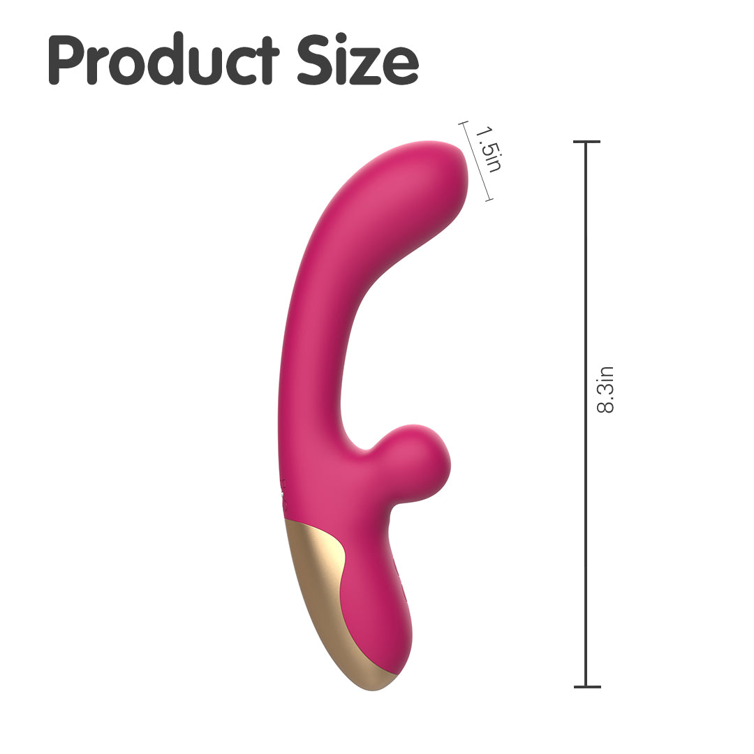 Whale-p Rechargeable Extra Powerful Dual Rabbit Vibrator