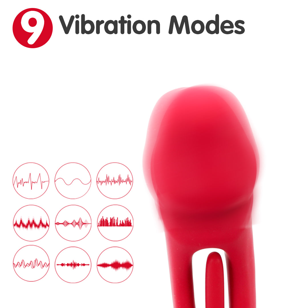 Challenger 3-in-1 Flapping Rabbit Vibrator