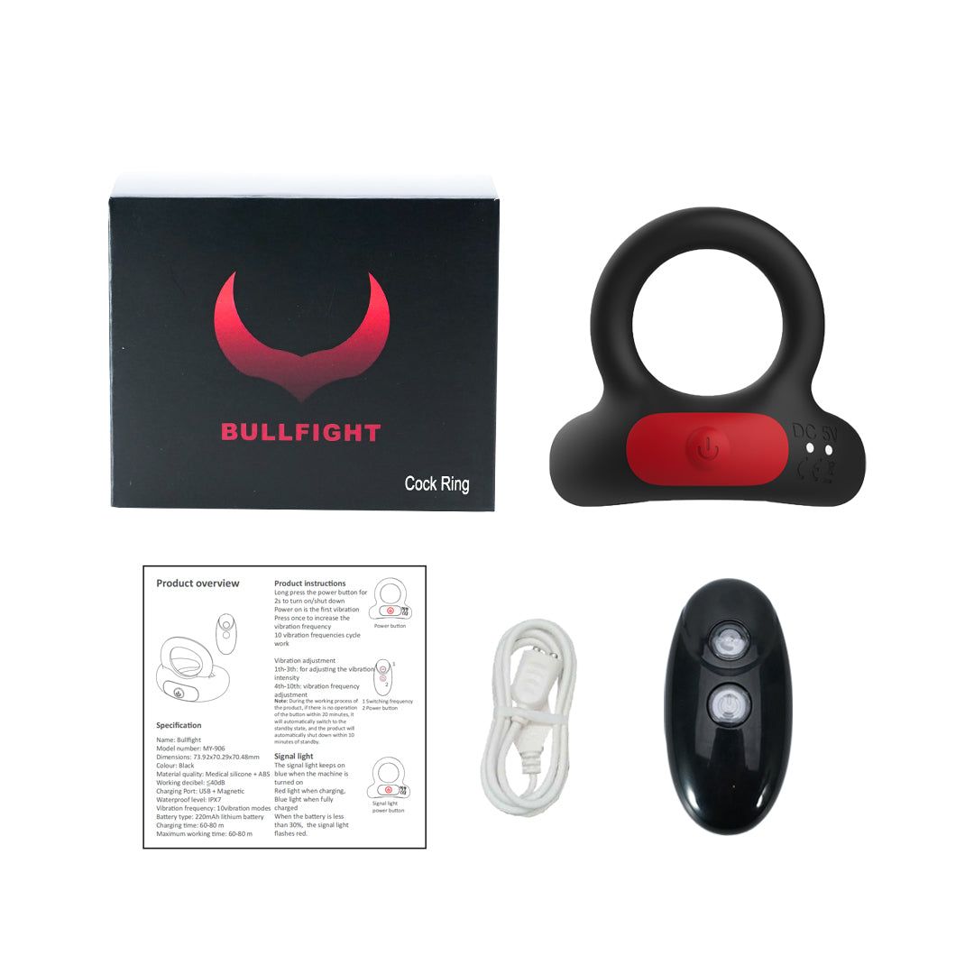 PulseLoop  Luxury 10 Function Rechargeable Silicone Cock Ring