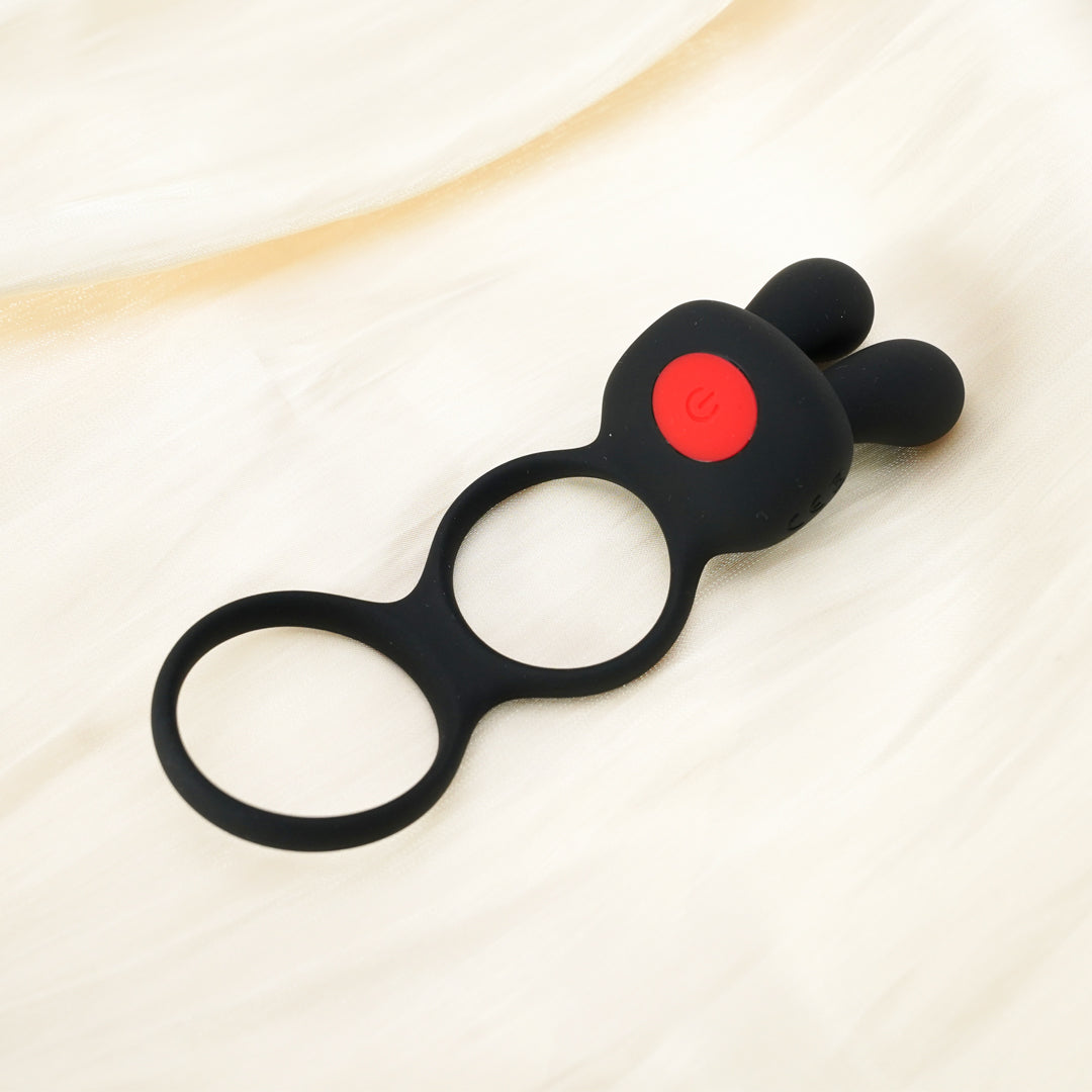 PulseBunny Stimulating Rechargeable Rabbit Cock Ring