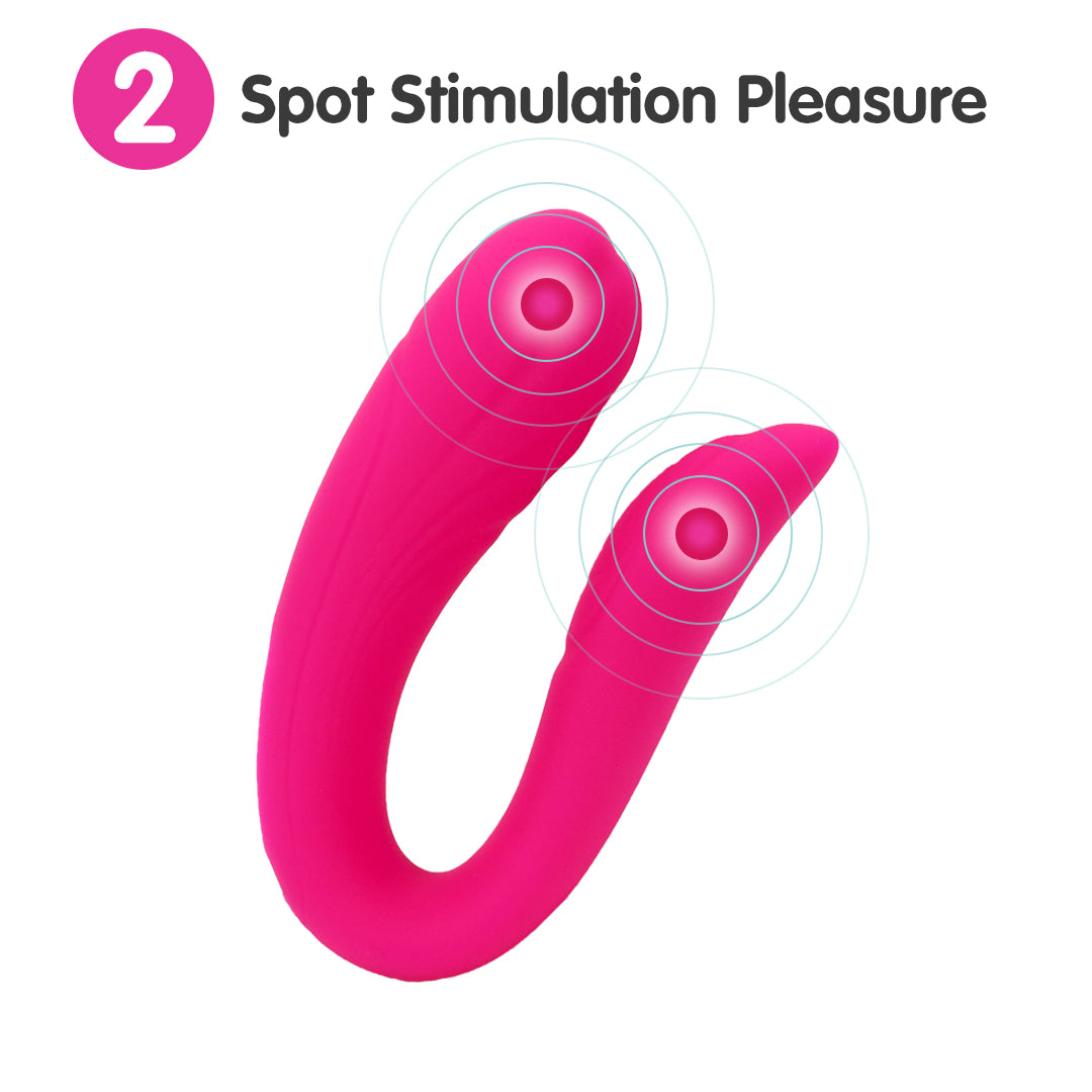 Mermaid Pink Couples Vibrator