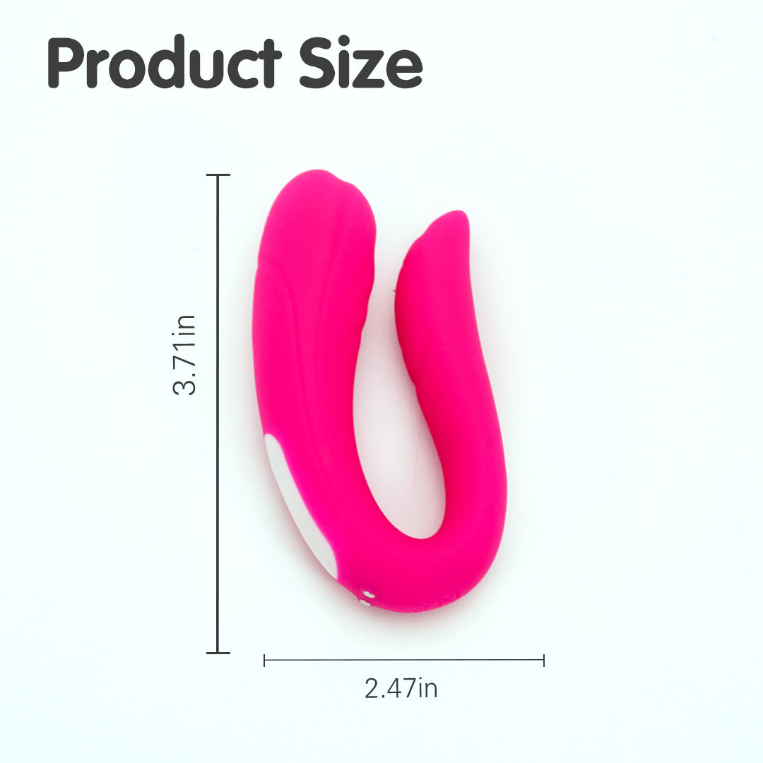 Mermaid Pink Couples Vibrator