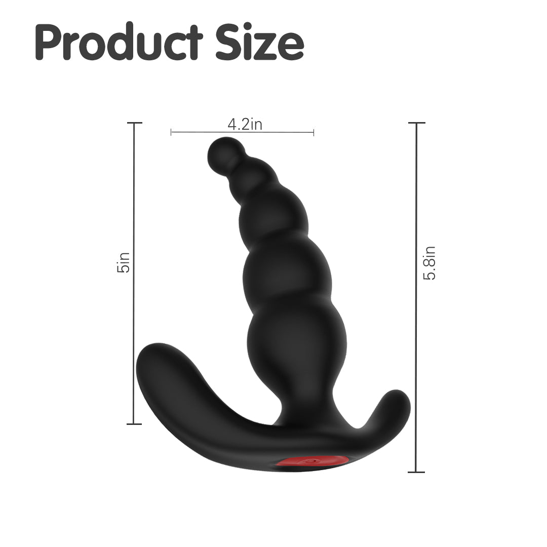 Dipper Rechargeable Vibrating Anal Beads