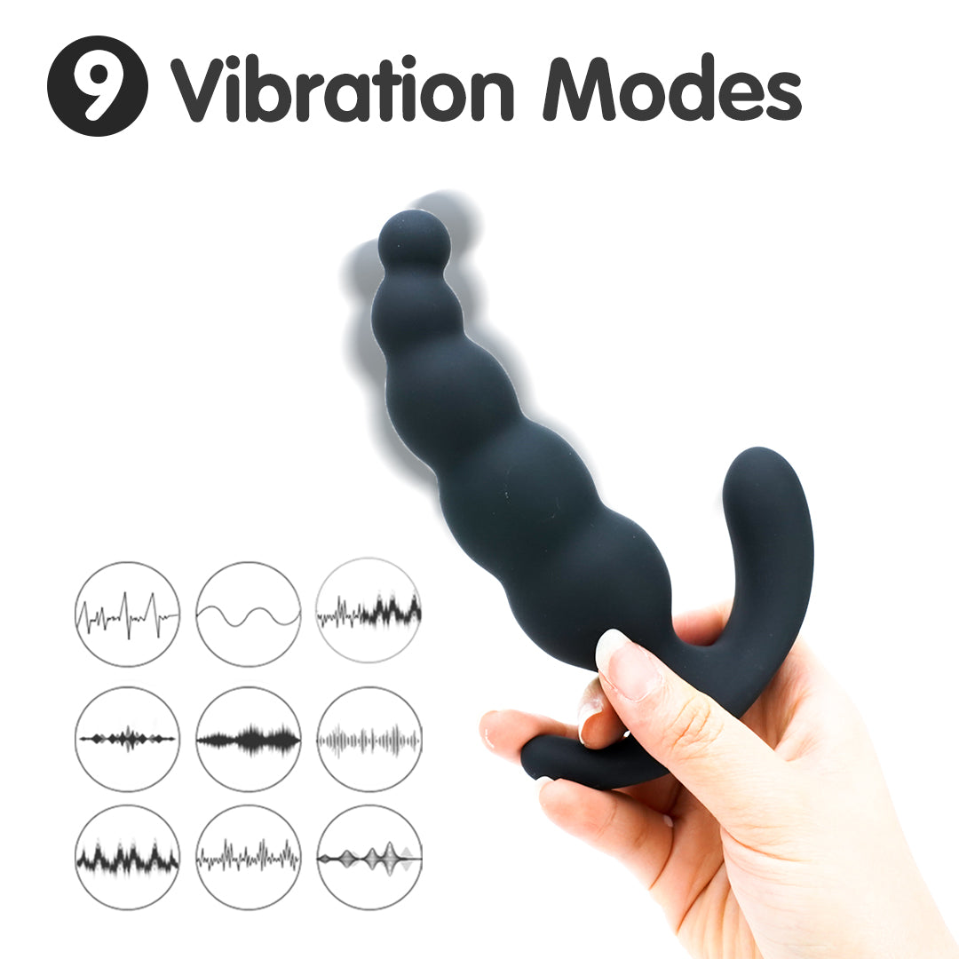 Dipper Rechargeable Vibrating Anal Beads