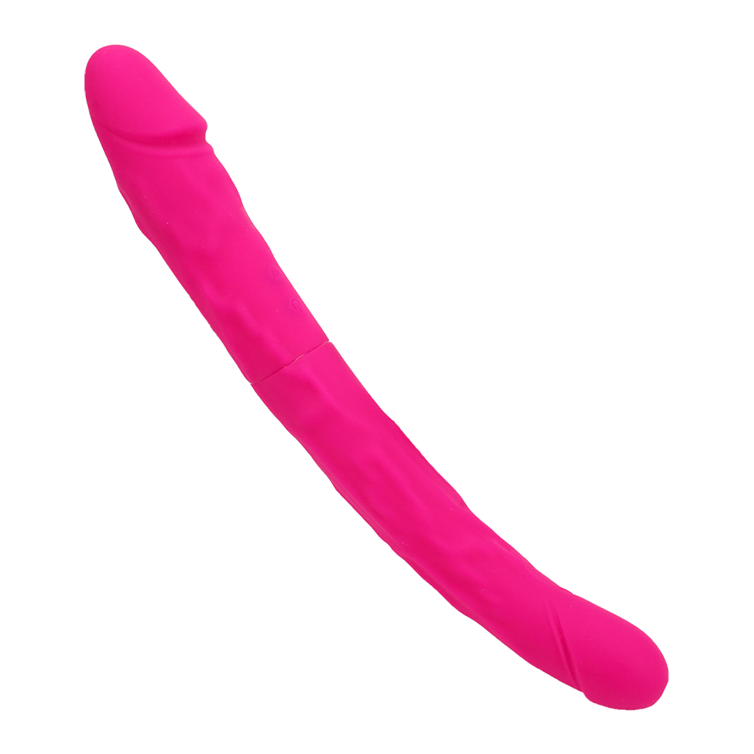 King 3 Double-Ended Vibrating Dildo 12 inch