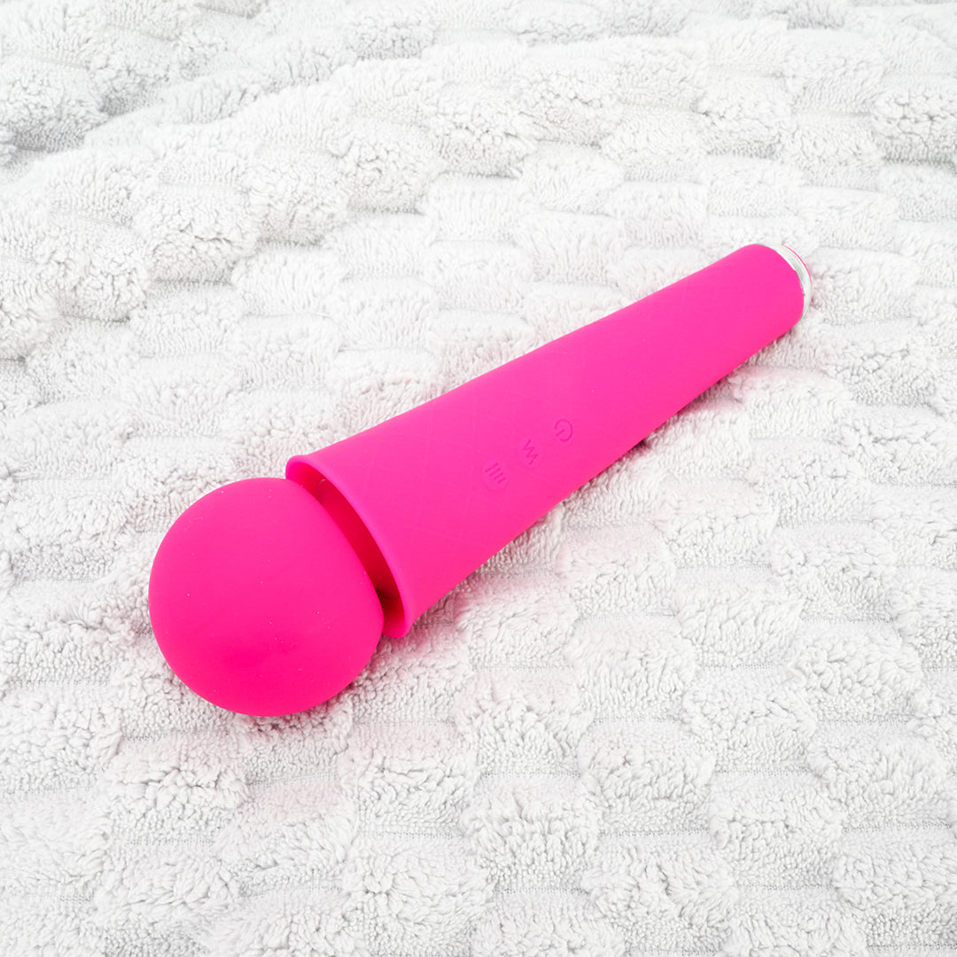 Moly Rechargeable Ice Cream Cone Massage Wand Vibrator