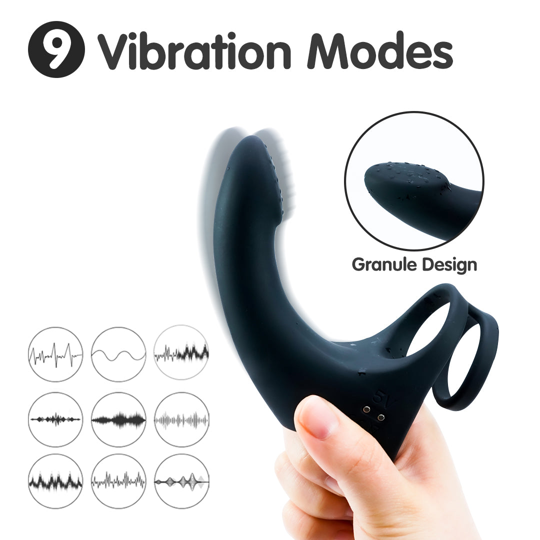 G-Finger Anal Massage Plug And Prostatet Vibration Play