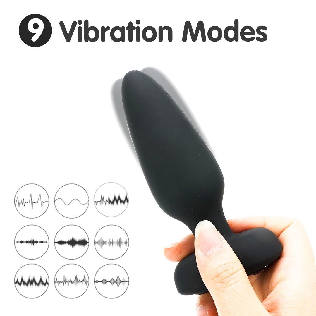 Visual Rivet - RCT Rechargeable Remote Control Vibrating Butt Plug