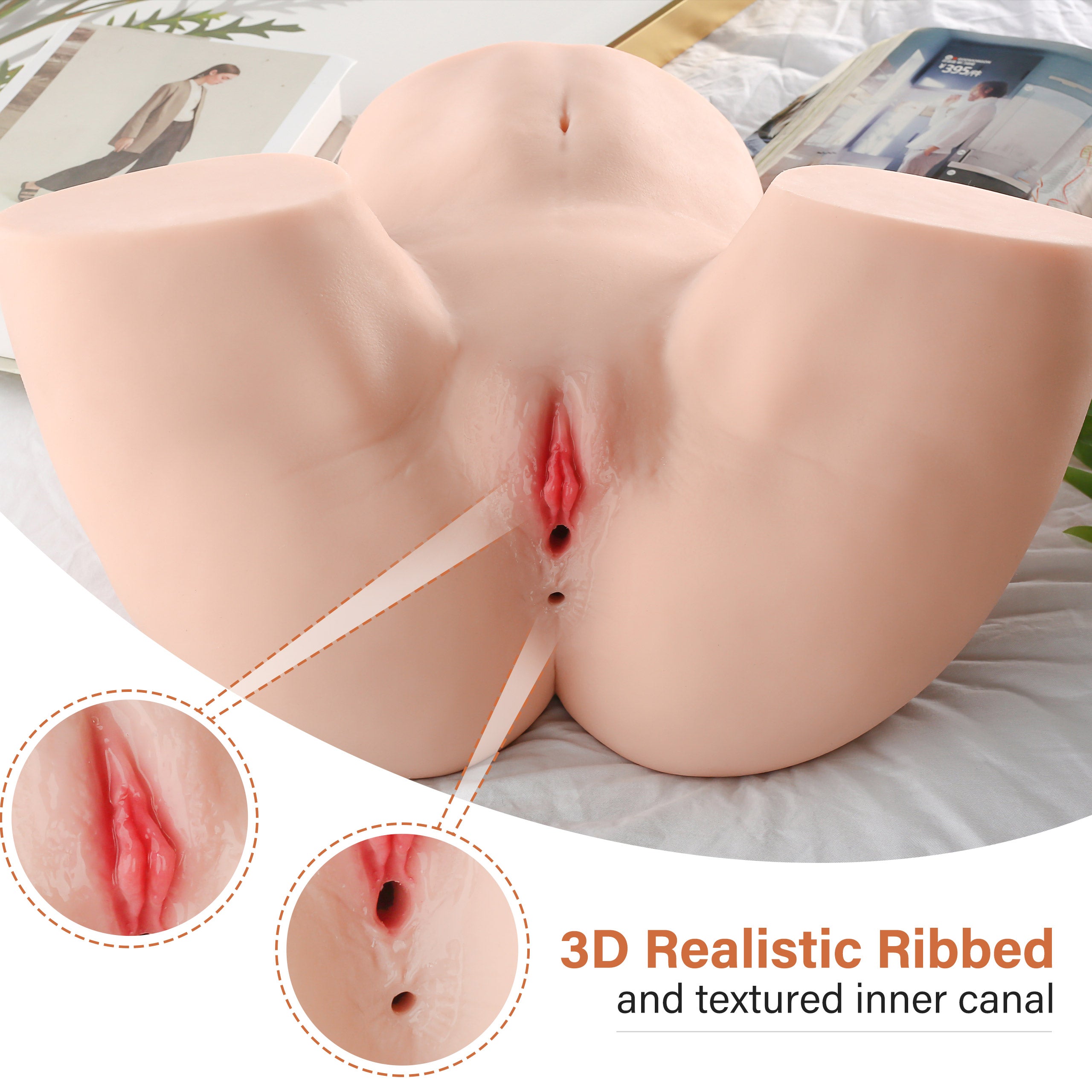 Kimberley Doll Realistic Vagina and Ass Masturbator 24.25lbs