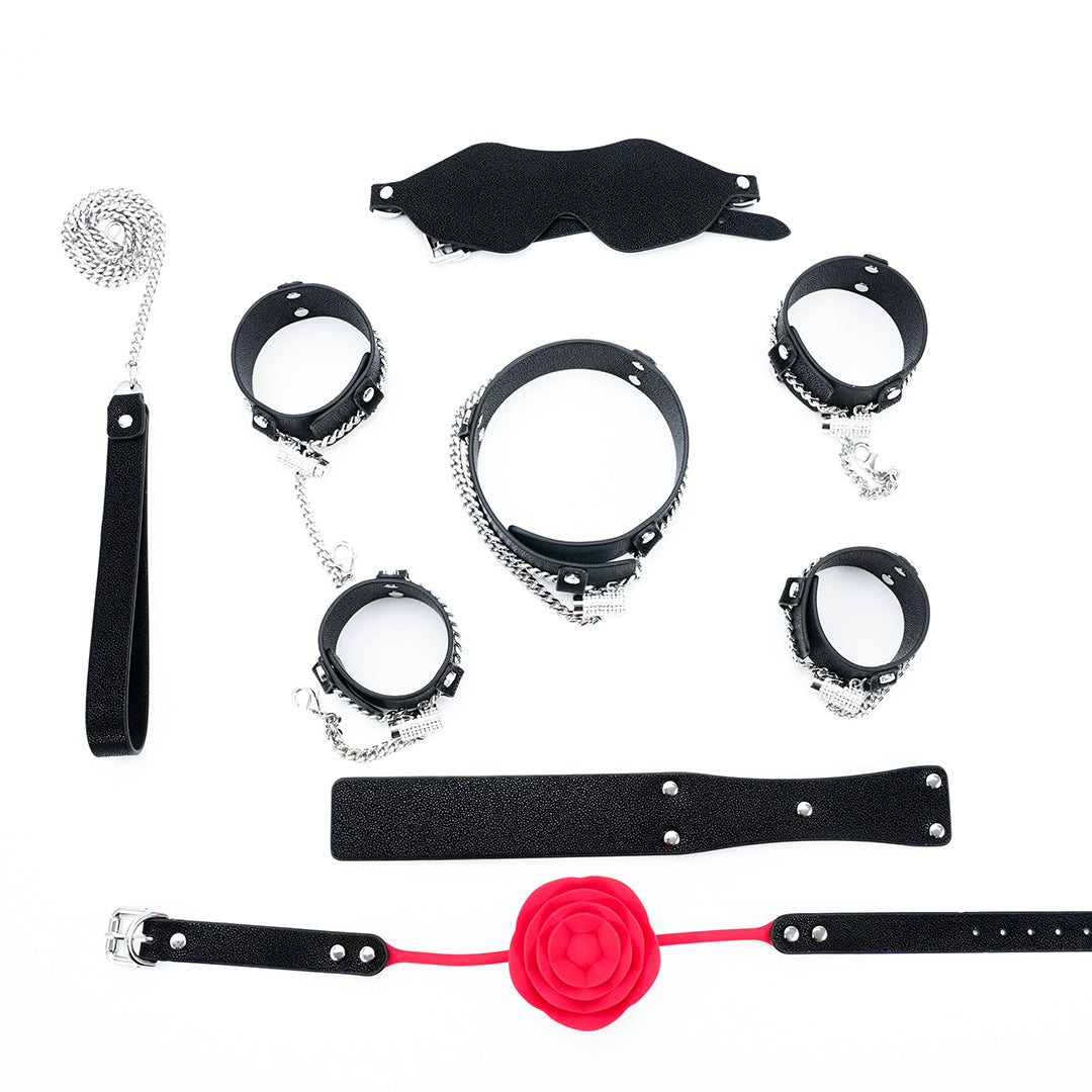 Midnight Desire BDSM Luxury Bondage Set