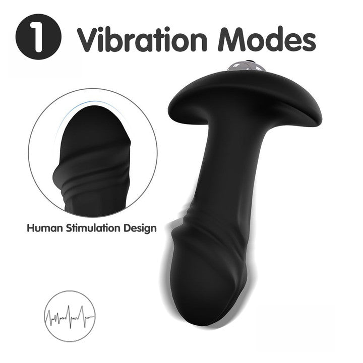 Star Arrow Intensive Vibrating Butt Plug