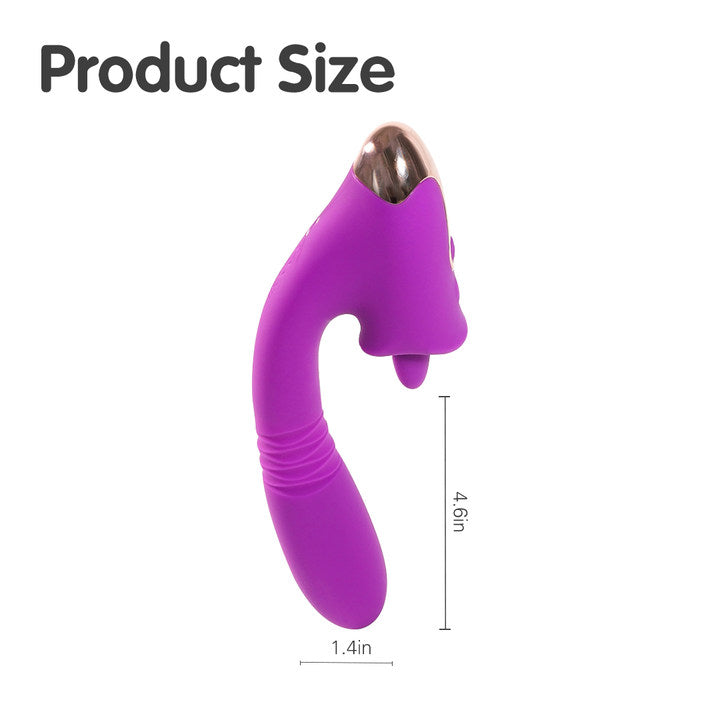 Condice Clit Licking & Thrusting Rabbit Vibrator