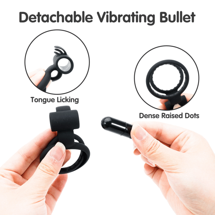 Nightcrawler Silicon Vibrating Cock Ring