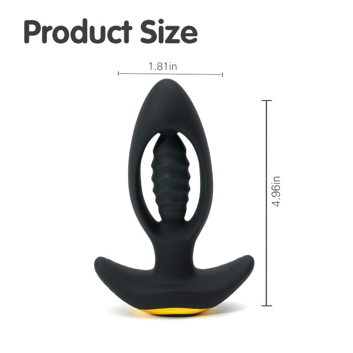 Pile Driver Anal Plug Vibrator